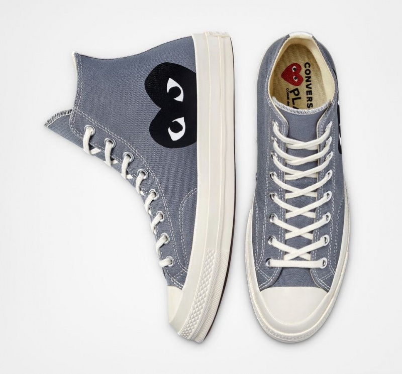 Baskets Montantes Converse X Comme Des Gar?ons Play Chuck 70  | BOK-7565347