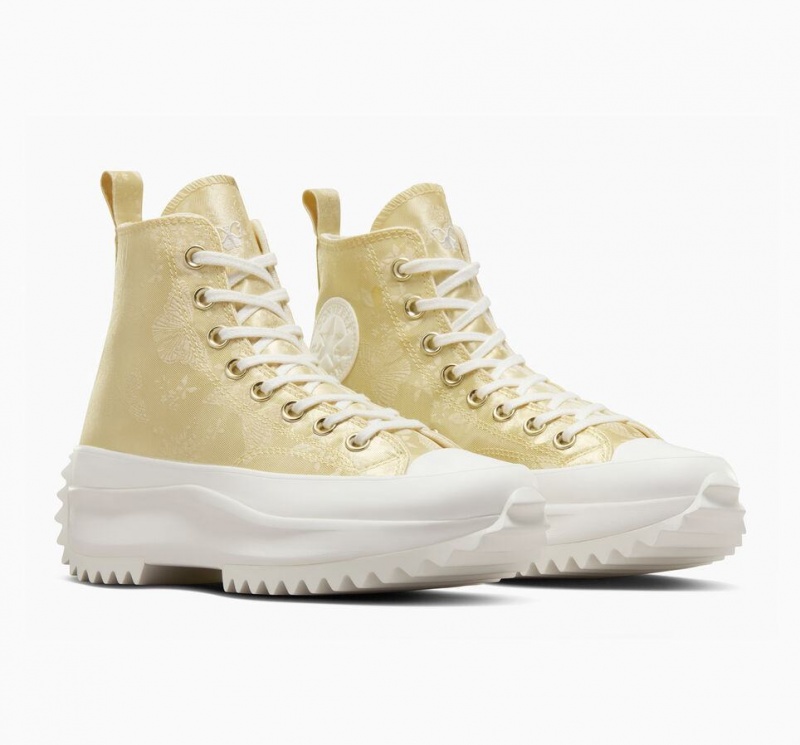 Basket Plateforme Converse Run Star Hike Golden Butterfly  | UDP-9152100