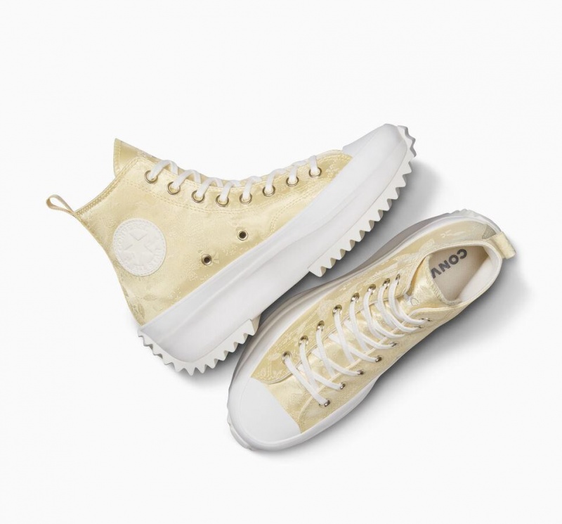 Basket Plateforme Converse Run Star Hike Golden Butterfly  | UDP-9152100