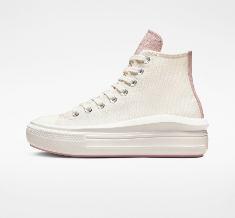 Baskets Montantes Converse Chuck Taylor All Star Move Platform Tonal  | TFV-8318893