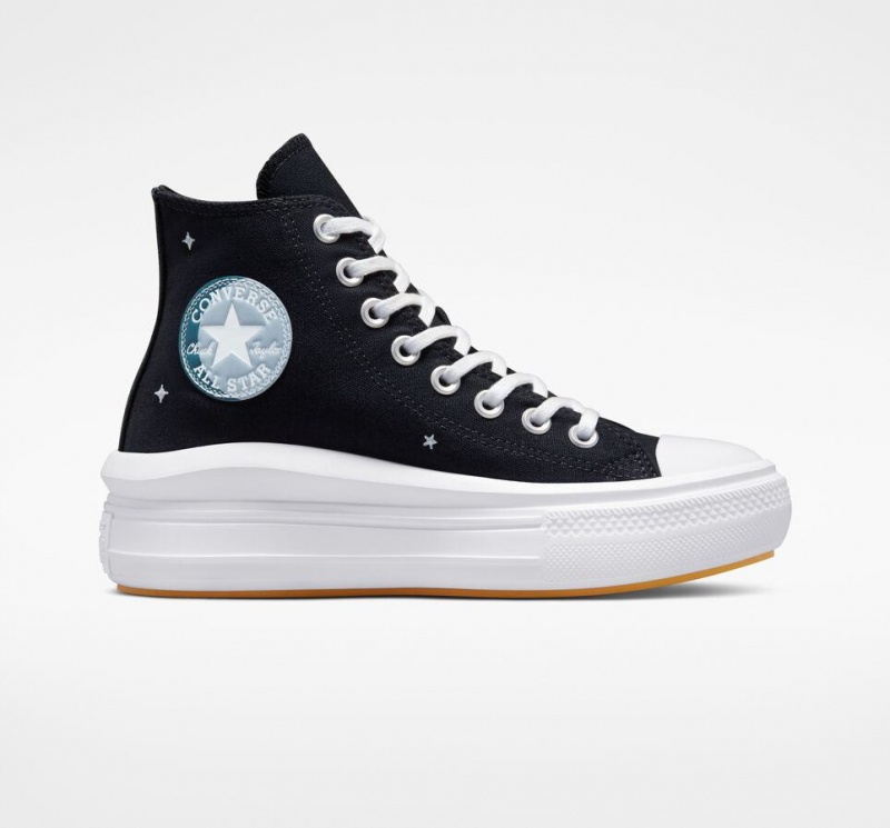 Baskets Montantes Converse Chuck Taylor All Star Move Platform Celestial  | YLM-4507075