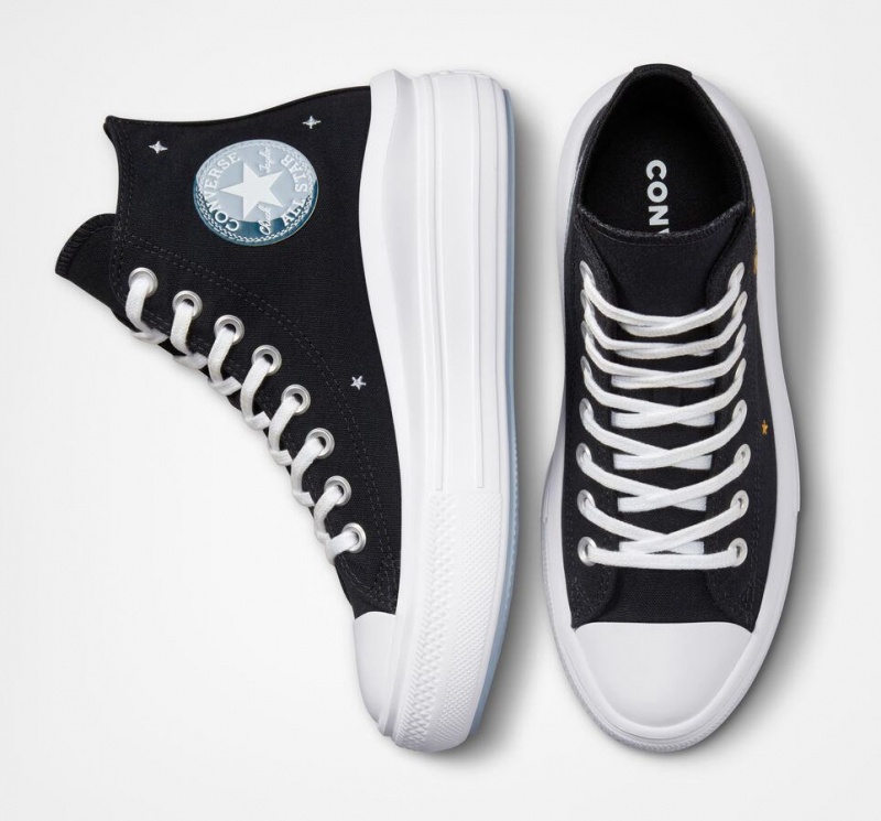 Baskets Montantes Converse Chuck Taylor All Star Move Platform Celestial  | YLM-4507075