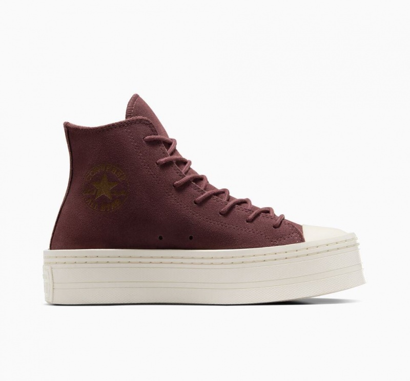 Basket Plateforme Converse Chuck Taylor All Star Modern Lift Platform Suede  | JPC-1556080