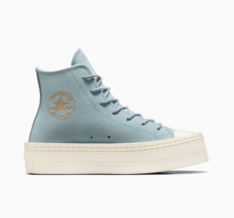 Basket Plateforme Converse Chuck Taylor All Star Modern Lift Platform Suede  | CCI-9828297