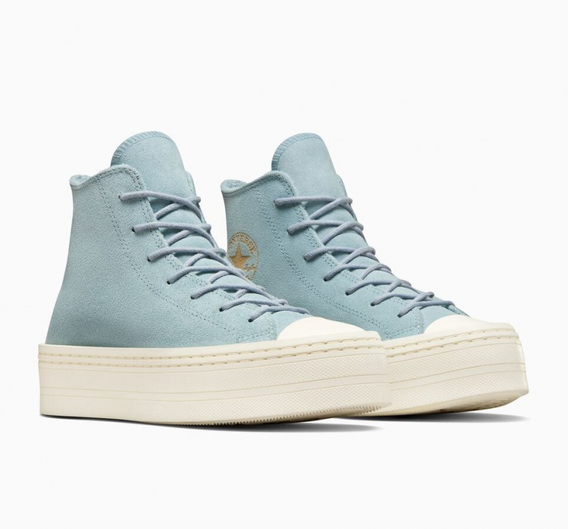 Basket Plateforme Converse Chuck Taylor All Star Modern Lift Platform Suede  | CCI-9828297