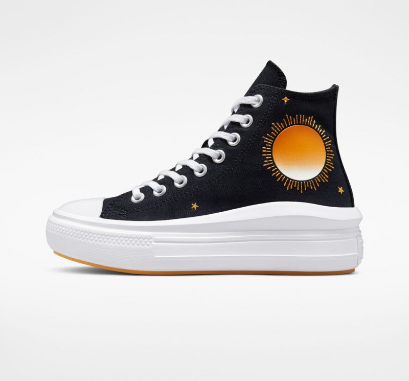 Baskets Montantes Converse Chuck Taylor All Star Move Platform Celestial  | YLM-4507075