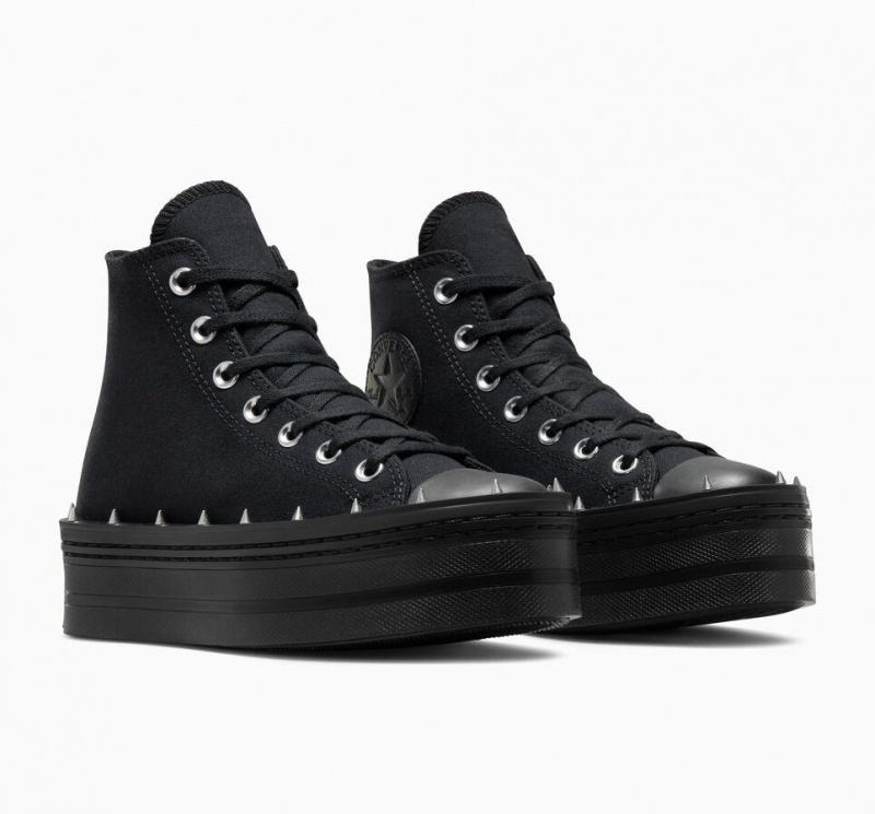 Basket Plateforme Converse Chuck Taylor All Star Modern Lift Platform Studded  | AWQ-1618501