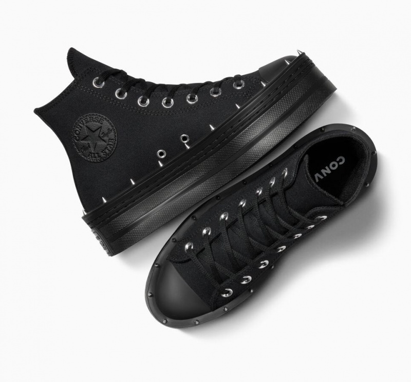 Basket Plateforme Converse Chuck Taylor All Star Modern Lift Platform Studded  | AWQ-1618501