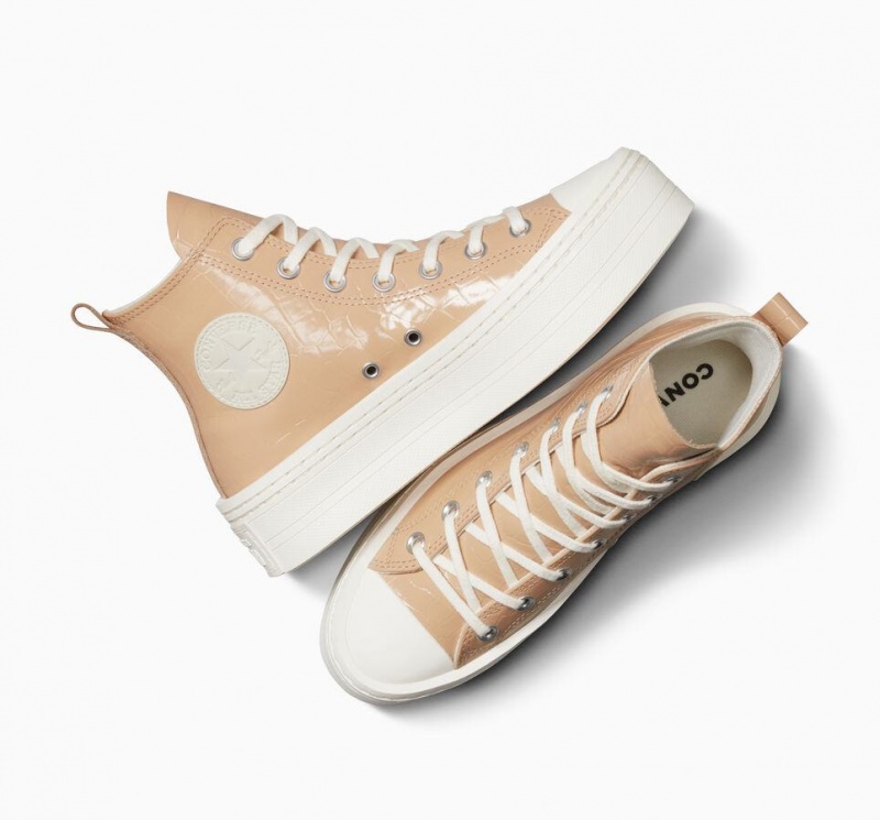 Basket Plateforme Converse Chuck Taylor All Star Modern Lift Platform Embossed  | TZT-4873536