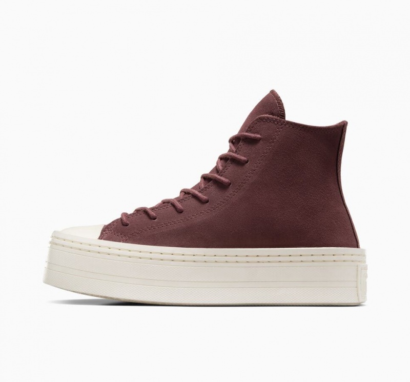 Basket Plateforme Converse Chuck Taylor All Star Modern Lift Platform Suede  | JPC-1556080