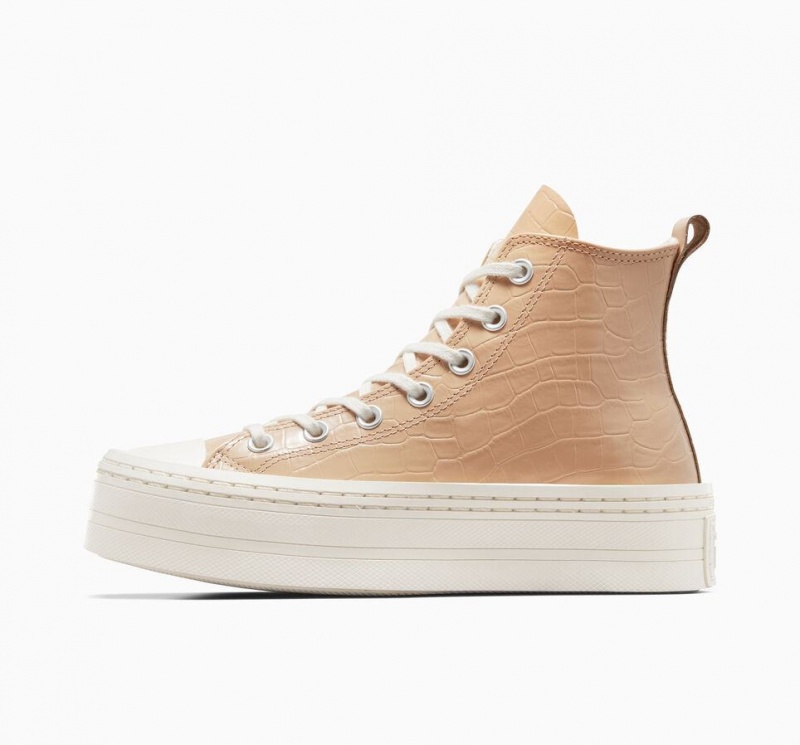 Basket Plateforme Converse Chuck Taylor All Star Modern Lift Platform Embossed  | TZT-4873536