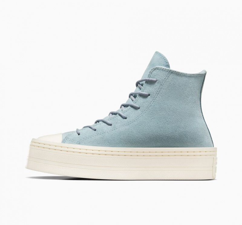 Basket Plateforme Converse Chuck Taylor All Star Modern Lift Platform Suede  | CCI-9828297