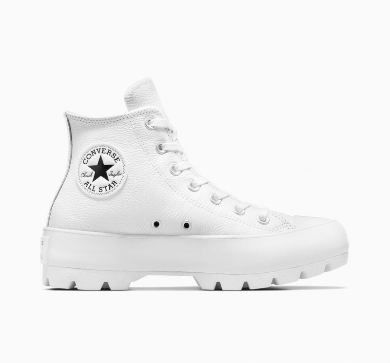 Basket Plateforme Converse Chuck Taylor All Star Lugged Leather  | IUP-0713518