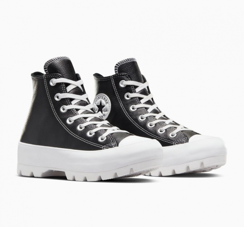 Basket Plateforme Converse Chuck Taylor All Star Lugged Leather  | SWL-5702194