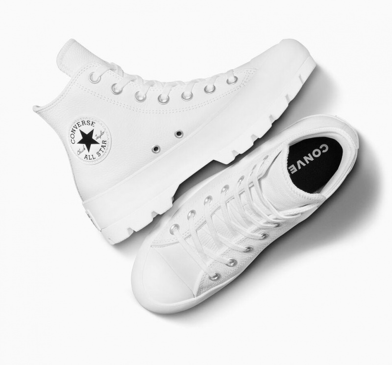 Basket Plateforme Converse Chuck Taylor All Star Lugged Leather  | IUP-0713518