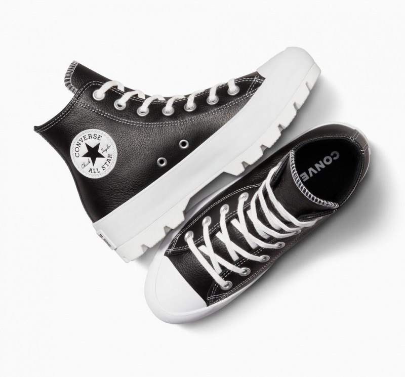 Basket Plateforme Converse Chuck Taylor All Star Lugged Leather  | SWL-5702194