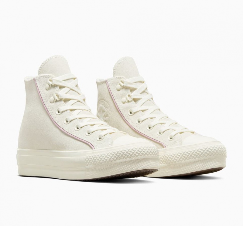 Baskets Montantes Converse Chuck Taylor All Star Lift Platform Suede  | QPV-8615185