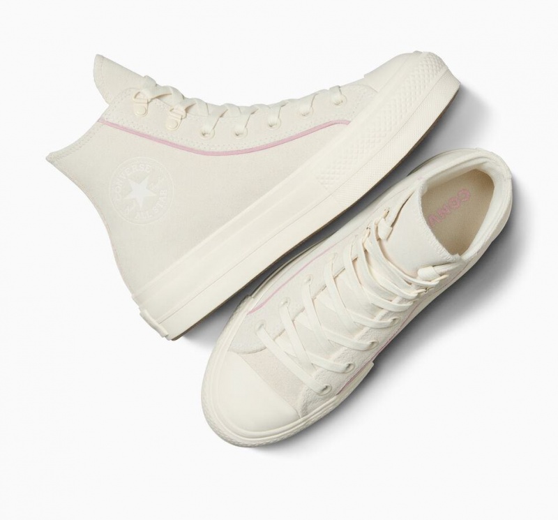 Baskets Montantes Converse Chuck Taylor All Star Lift Platform Suede  | QPV-8615185