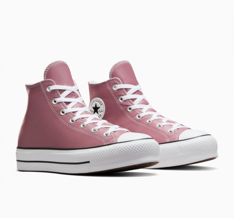 Baskets Montantes Converse Chuck Taylor All Star Lift Platform Surplus Leather  | RZP-6249959