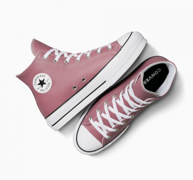 Baskets Montantes Converse Chuck Taylor All Star Lift Platform Surplus Leather  | RZP-6249959