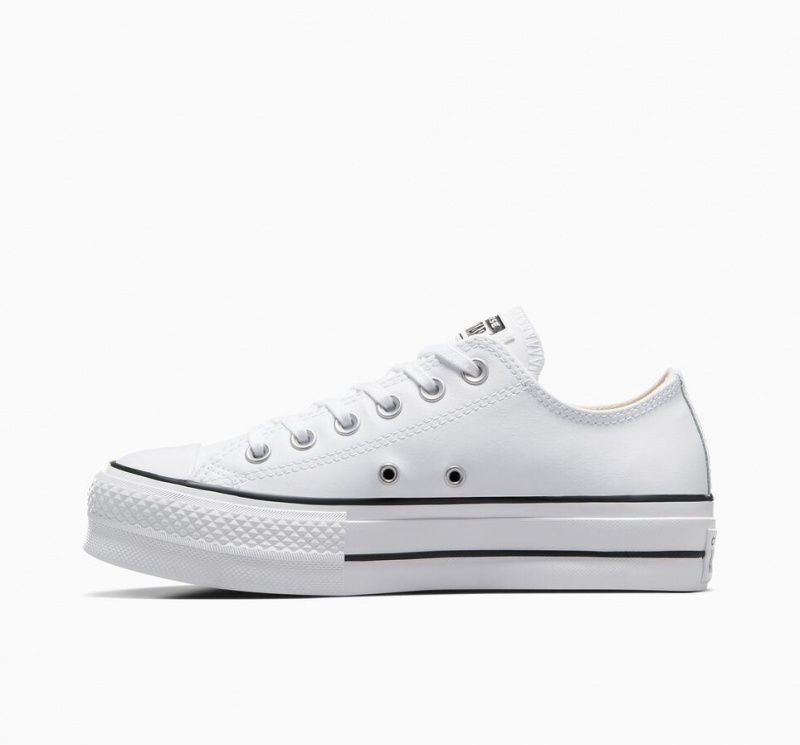 Basket Basse Converse Chuck Taylor All Star Lift Platform Leather  | PJY-9969186