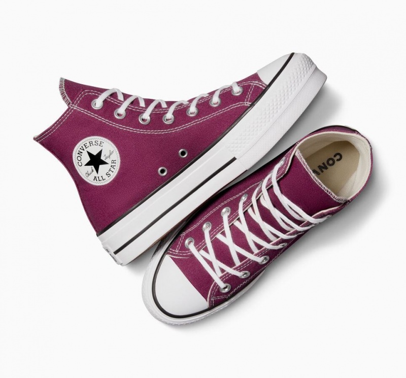 Baskets Montantes Converse Chuck Taylor All Star Lift Platform Seasonal  | SKD-9284964