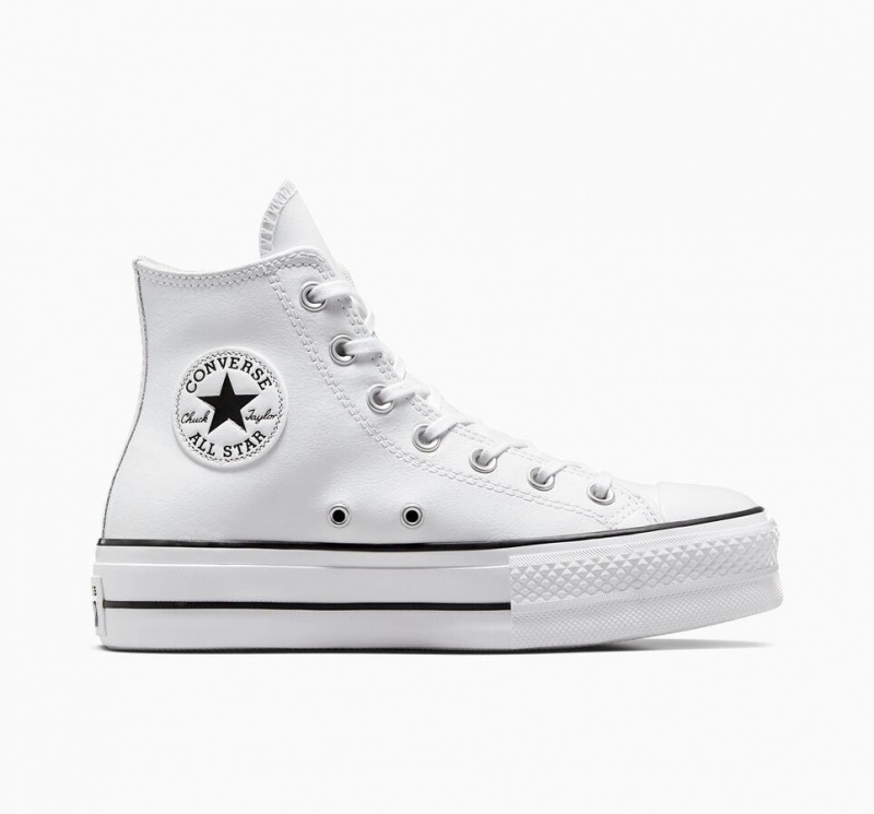 Basket Basse Converse Chuck Taylor All Star Lift Platform Leather  | VVT-3884932