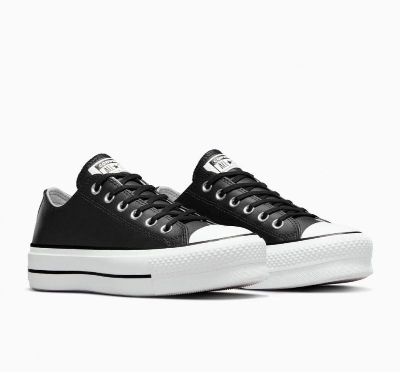 Basket Basse Converse Chuck Taylor All Star Lift Platform Leather  | UAE-9037991