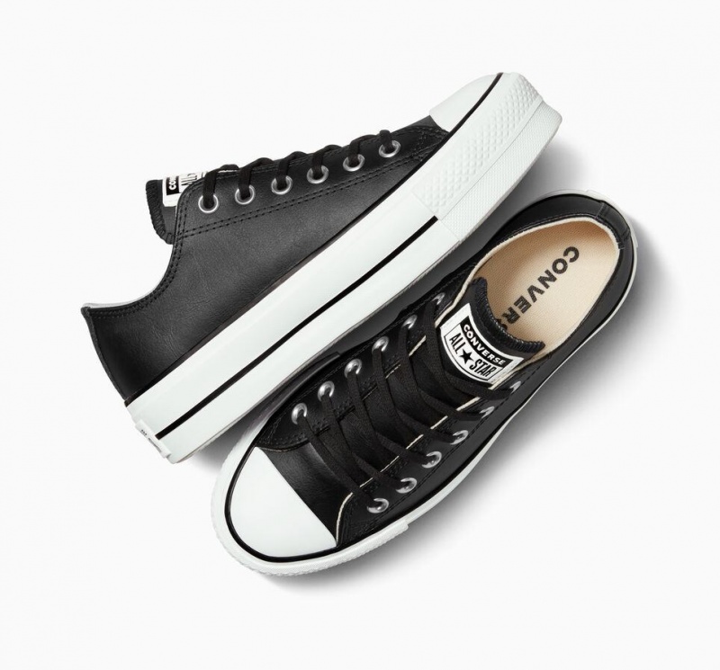 Basket Basse Converse Chuck Taylor All Star Lift Platform Leather  | UAE-9037991