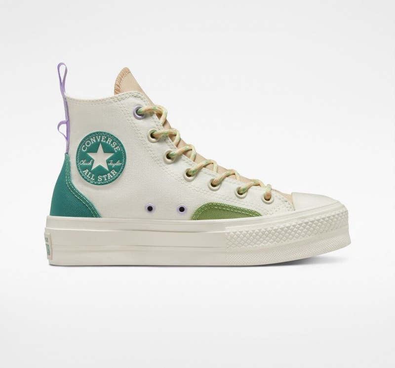 Baskets Montantes Converse Chuck Taylor All Star Lift Platform  | ZPT-9398654