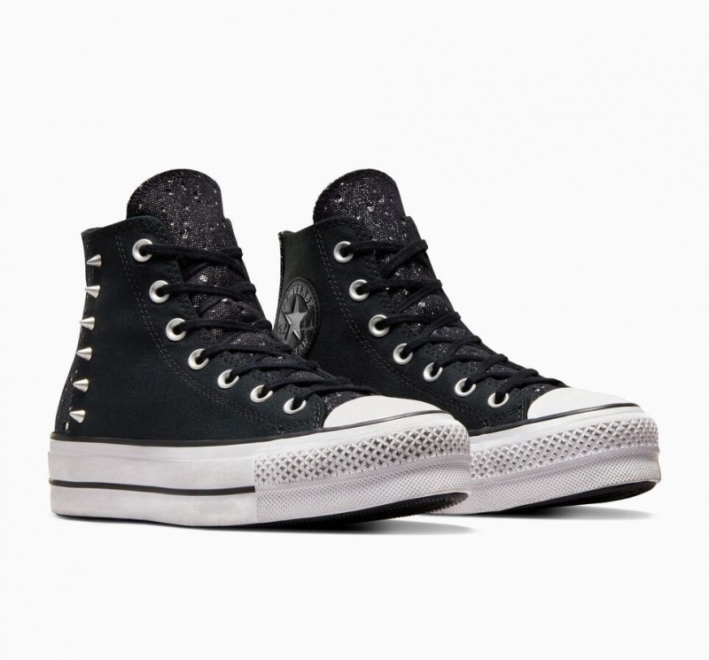 Baskets Montantes Converse Chuck Taylor All Star Lift Platform Chrome  | NQE-5609678