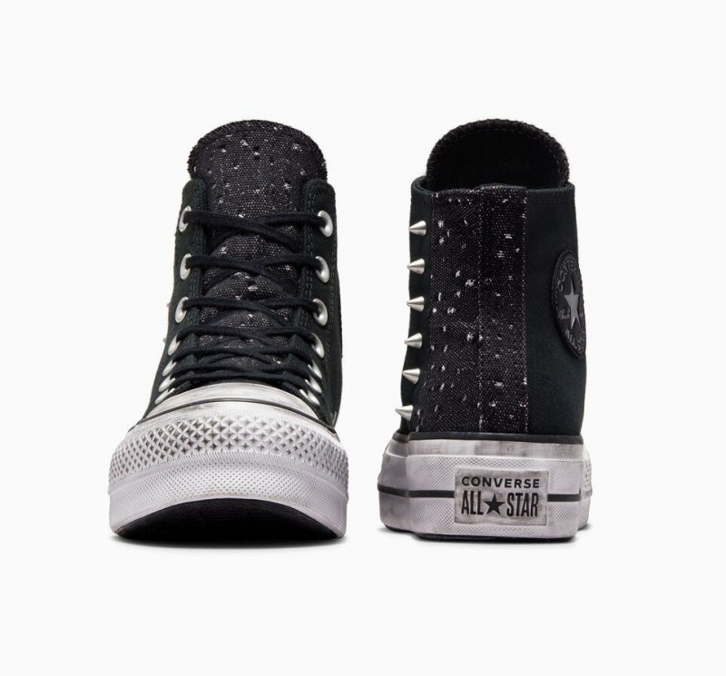 Baskets Montantes Converse Chuck Taylor All Star Lift Platform Chrome  | NQE-5609678