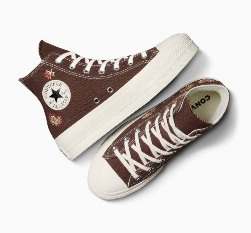 Baskets Montantes Converse Chuck Taylor All Star Lift Platform Crafted Evolution  | NVT-2924415