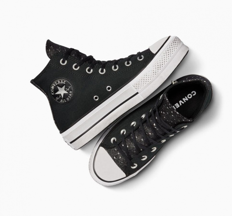 Baskets Montantes Converse Chuck Taylor All Star Lift Platform Chrome  | NQE-5609678