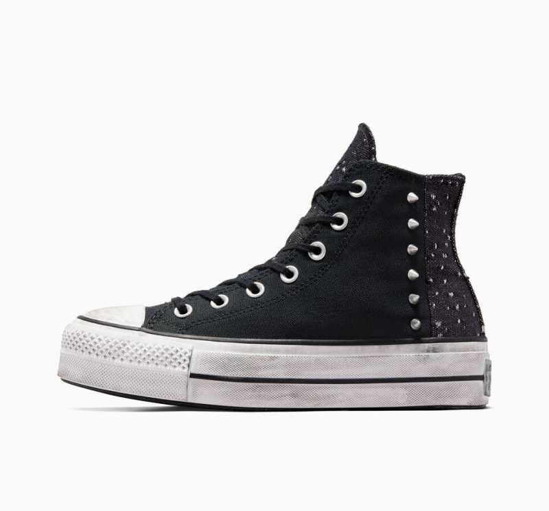 Baskets Montantes Converse Chuck Taylor All Star Lift Platform Chrome  | NQE-5609678