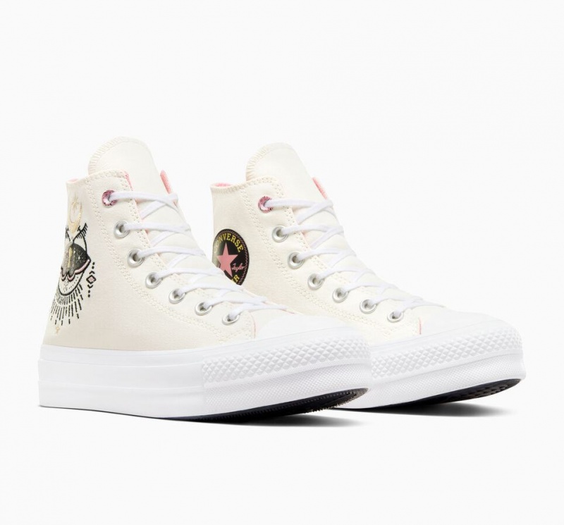 Baskets Montantes Converse Chuck Taylor All Star Lift Platform Alchemy Embroidery  | GFD-0726228