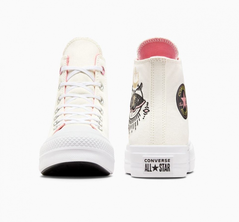 Baskets Montantes Converse Chuck Taylor All Star Lift Platform Alchemy Embroidery  | GFD-0726228