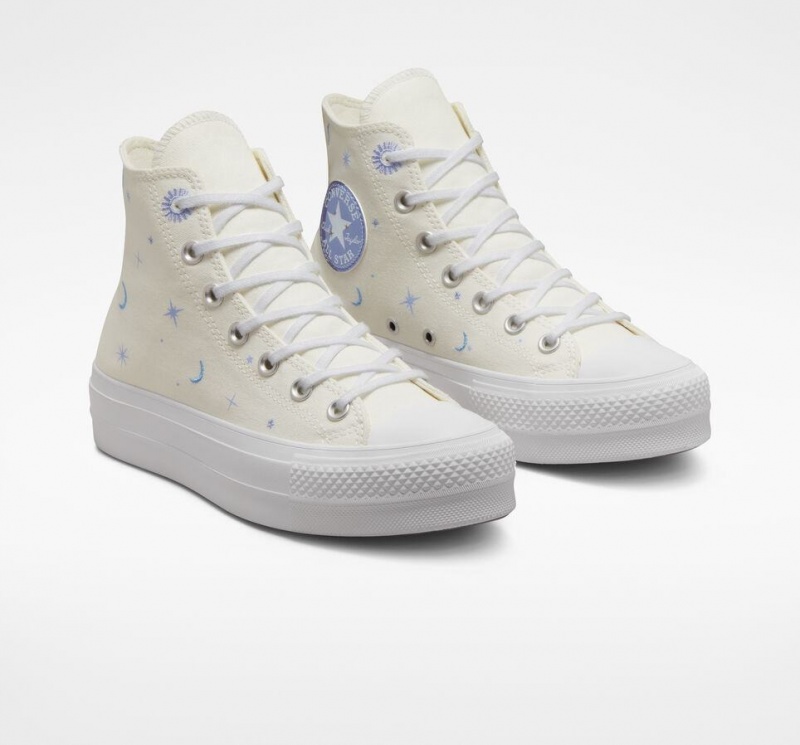 Baskets Montantes Converse Chuck Taylor All Star Lift Platform Celestial  | FPC-0334837