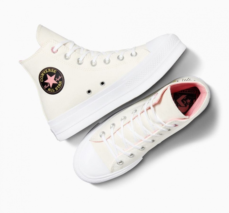 Baskets Montantes Converse Chuck Taylor All Star Lift Platform Alchemy Embroidery  | GFD-0726228