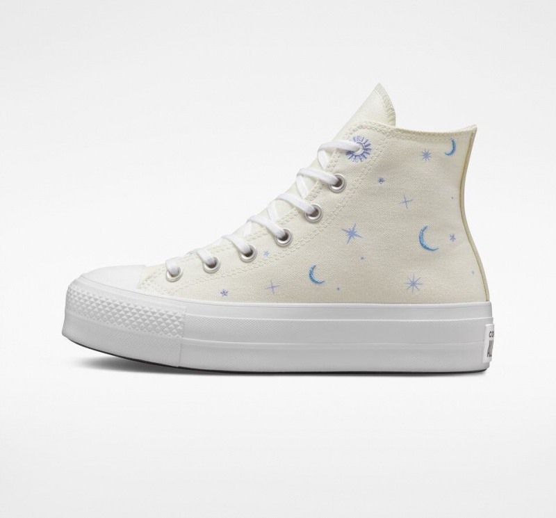 Baskets Montantes Converse Chuck Taylor All Star Lift Platform Celestial  | FPC-0334837