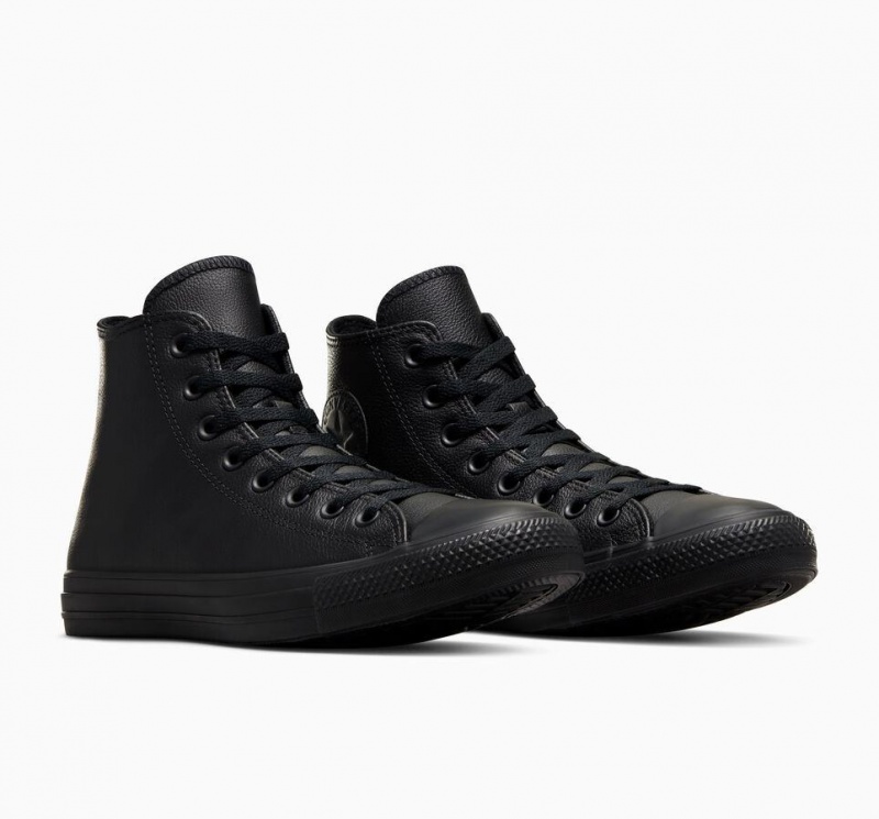 Baskets Montantes Converse Chuck Taylor All Star Leather  | XHZ-1346379