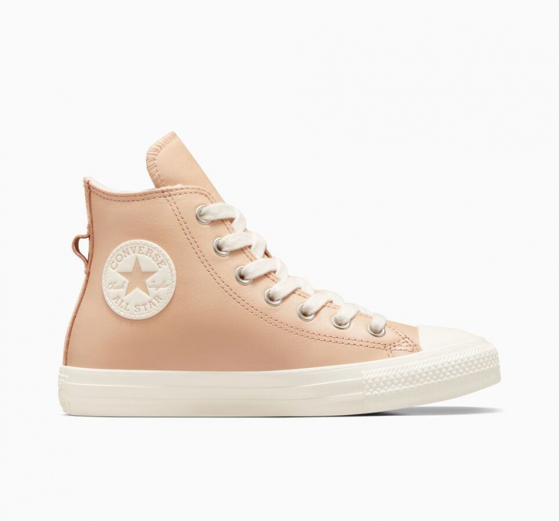 Baskets Montantes Converse Chuck Taylor All Star Leather Faux Fur Lining  | YCI-1000532