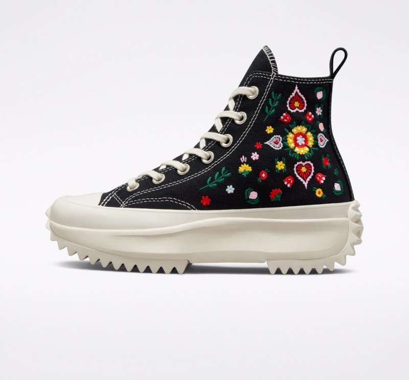 Basket Plateforme Converse Run Star Hike Floral Embroidery  | SLG-0975985